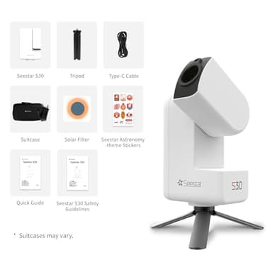 ZWO Seestar S30 All-in-One Smart Digital Telescope/Camera Compact and Portable Travel Companion for Astronomy Enthusiasts & Casual Stargazers - Image 3