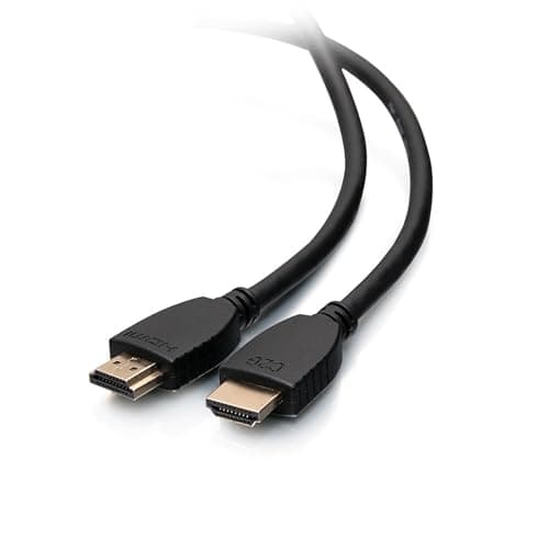 C2G Legrand Ethernet Cable, 4k High Speed HDMI Cable, Black In Wall HDMI Cable, 60 hz HDMI Cable, 5 Foot HDMI Cable, 1 Count, C2G 50609 - Image 1
