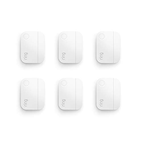 Ring Alarm Contact Sensor 6-Pack - 2nd Gen | Monitor 6 Doors or Windows | Instant Alerts | Approximately 3-Year Battery Life | Slim Design | Easy Installation | Base Station Required - Image 1