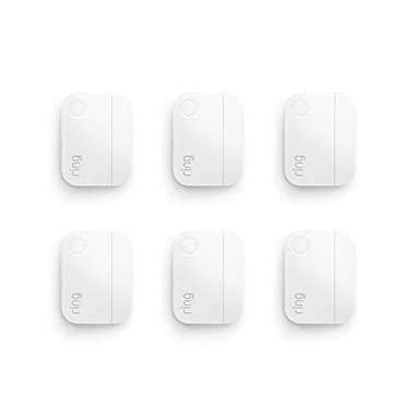 Ring Alarm Contact Sensor 6-Pack - 2nd Gen | Monitor 6 Doors or Windows | Instant Alerts | Approximately 3-Year Battery Life | Slim Design | Easy Installation | Base Station Required - Image 1