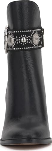 Jessica Simpson Women's FINOVA Ankle Boot, Black, 9 - Image 2