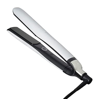 ghd Platinum+ Styler - 1” Smart Flat Iron Hair Straightener - Professional Ceramic Styling Tool with Predictive Heat Control and Automatic Shut-Off - More Shine and More Color Protection - White - Image 1