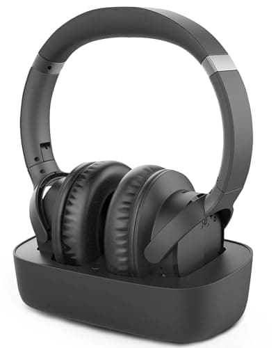 Avantree Ensemble - Wireless Headphones for TV Watching for Seniors with Clear Voice, Easy Setup & Charging Dock, 35H Play Time, Comfortable, Works with Optical, AUX & Bluetooth TVs - Image 1