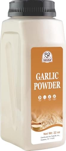 52USA Garlic Powder 22 oz (1.54Lb), Fine Garlic Powder Seasoning for Cooking, Grilled Meats, Salads, Flavor Vegetables and Dressings, Gluten Free - Image 1