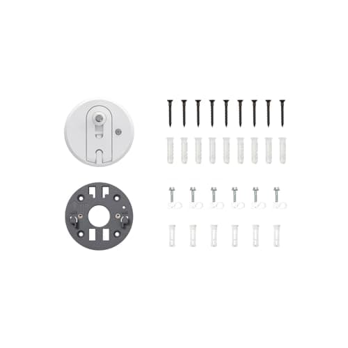 Spare Parts Kit for Outdoor Cam Plus (Plug-in), White