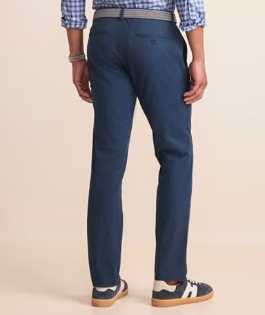 vineyard vines Men's On-The-Go Pant, Blue Blazer, 36W x 30L - Image 4