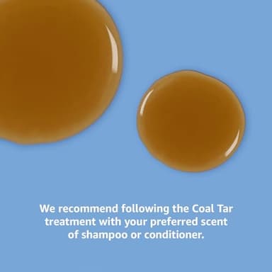 Amazon Basics Therapeutic Plus Coal Tar Anti-Dandruff Shampoo 0.5% Coal Tar, 16 Fl Oz, Pack of 1 - Image 7