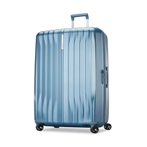 Samsonite UpLIFT X-Large Checked Hardside Luggage with Spinner Wheels - Airline-Approved, TSA Lock, Adjustable Handle System - Polycarbonate Hard Suitcase for Ultra Lightweight Travel - Elemental Blue - Image 1
