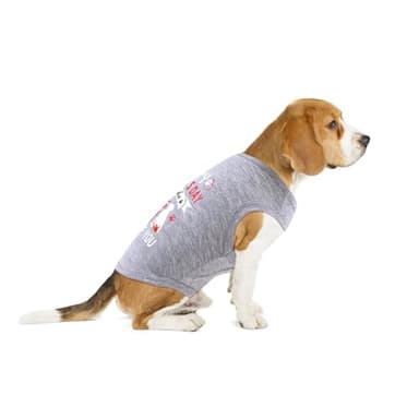 Wollmix Happy Best Dog Mom Mother's Day Small Dog Clothes Outfit T-Shirts Gifts for Women – Large Medium Sized Girl Female Puppy Sleeveless Holiday Apparel Vest with Slogan Print M Woof - Image 7