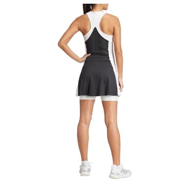 adidas Women's Tennis Premium Dress, Black/White - Image 2