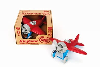 Green Toys Airplane - BPA Free, Phthalates Free, Red Aero Plane for Improving Aeronautical Knowledge of Children. Toys and Games - Image 9