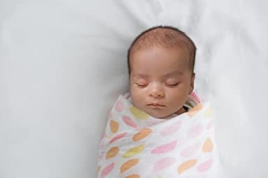 Amazing Baby Silky Swaddle Muslin Blankets, Set of 2, Bamboo Viscose, Petals and Dots, Pink - Image 6