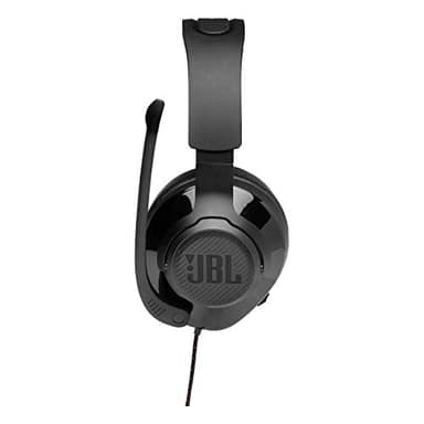 JBL Quantum 300 - Wired Over-Ear Gaming Headphones with JBL Quantum Engine Software - Black, Large - Image 4