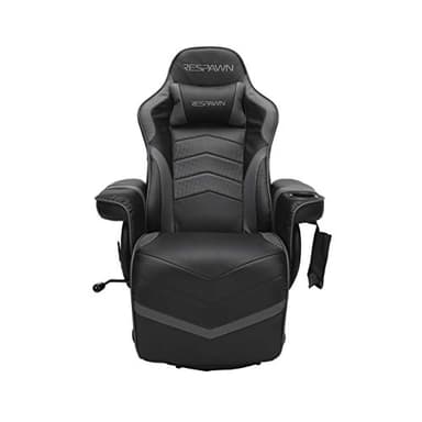 RESPAWN 900 Racing Style Gaming Recliner, Reclining Gaming Chair, in Gray RSP 900 GRY - Image 4