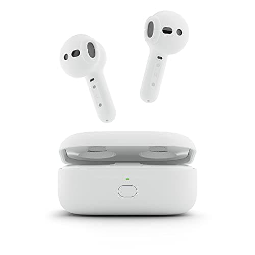 Amazon Echo Buds (newest model), True Wireless Bluetooth 5.2 Earbuds with Alexa, audio personalization, multipoint, 20H battery with charging case, fast charging, sweat resistant, Glacier White - Image 1