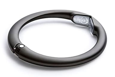 Clipa Bag Hanger - Matte Black PVD - The Ring That Opens Into a Hook and Hangs in Just 1/2" of Space, Holds 33 lbs., 3 yr. Warranty - Image 2