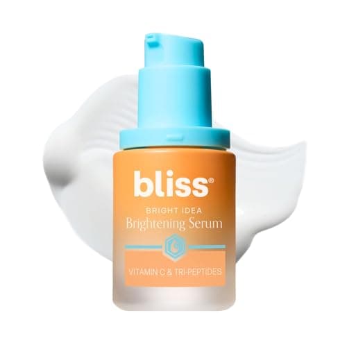 Bliss Vitamin C + Tri-Peptide Bright Idea Serum – 15% Brightening + Barrier Boost Complex for Radiant, Firm Skin – Anti-Aging Face Serum Boosts Collagen & Elasticity - 1 fl oz - Image 1