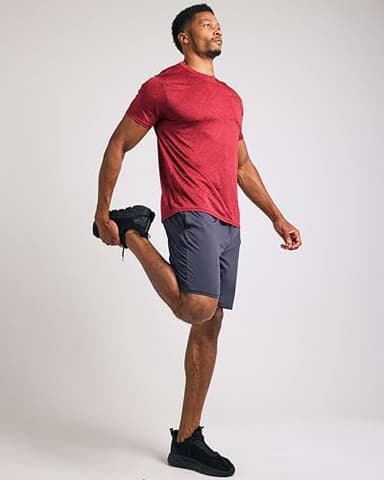 Big and Tall King Size Mens Quick Dry Dri Fit Active Wear Workout Running Training Athletic Performance Short Sleeve Crew Pocket T-Shirt Undershirt Essentials Top Tee ropa Hombre- Set 4, 4X - Image 5