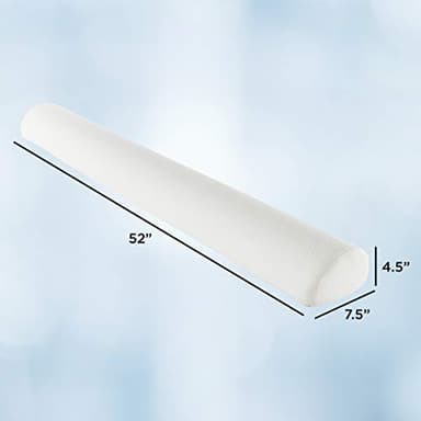 Toddler Bed Bumper – Kids Safety Sleep Guard Foam Mattress Barrier Cushion for Twin, F/Q and King Beds – Waterproof Washable Cover by Bluestone - Image 2