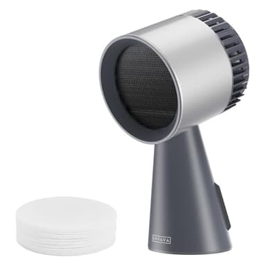 Empava Portable Range Hood for Cooking, 3-Speed Desktop Kitchen Exhaust Fan for Indoor BBQ, Hot Pot and RV, Detachable Filter and Oil Cup, 13pc Cotton Filter - Image 1