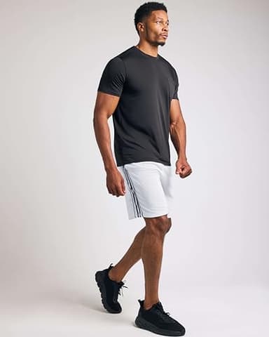 Real Essentials 5 Pack: Men’s 9" Mesh Shorts – Athletic Gym, Workout, Basketball, Running, Casual Lounge Activewear Pockets, Set 6,XL - Image 6