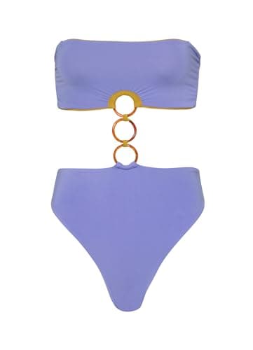 Maaji Women's Standard Cheeky Cut, Blue - Image 6