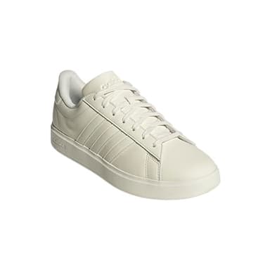 adidas Mens Grand Court 2.0 Sportswear, Off White/Off White/Alumina, 11 - Image 2