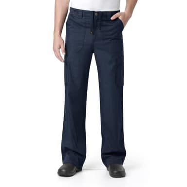 Carhartt Scrubs C54108 Men's Classic Fit Ripstop Boot Cut 8-Pocket Cargo Pant - X-Large - Navy - Image 1