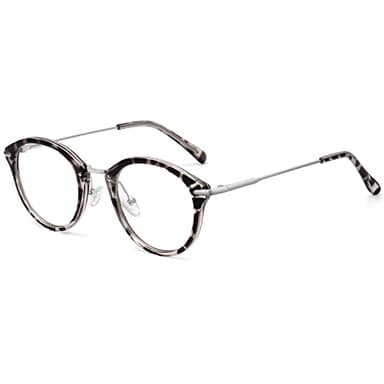 MEETSUN Blue Light Blocking Glasses, Anti Eye Strain Headache (Sleep Better),Computer Reading Glasses UV400 Lens (Leopard, 47) - Image 3