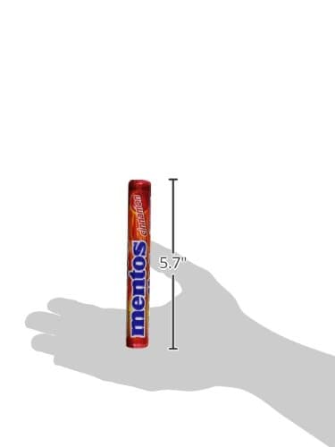 Mentos Candy, Mint Chewy Roll, Cinnamon, Non-Melting, Party, 1.32 oz(Pack of 15) - Image 5