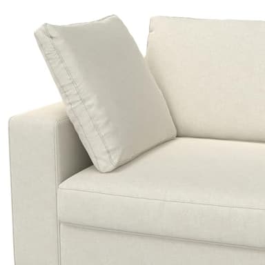 SIMPLIHOME Charlie Sofa in 100% Recycled Polyester Tightly Woven Performance Fabric, Cream, 78-inches Wide, Handcrafted Contemporary Style Loveseat Sofa or Couch for Living Room - Image 12