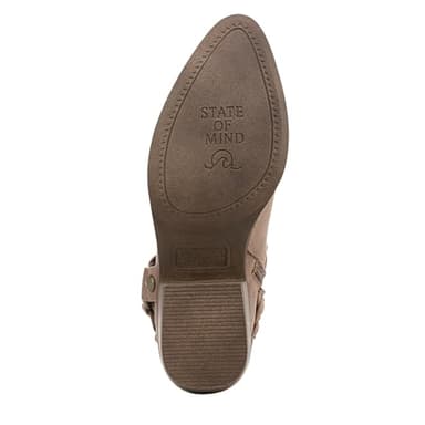 Blowfish Malibu Womens Roadtrip Western Ankle Bootie Whiskey Brown 8 M - Image 4