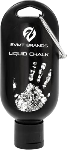 EVMT Brands Liquid Chalk, Mess Free Gym Chalk for Weightlifting, Gymnastics, Rock Climbing. Sweat Resistant and Long Lasting for Stronger Grip. Package May Vary. - Image 1