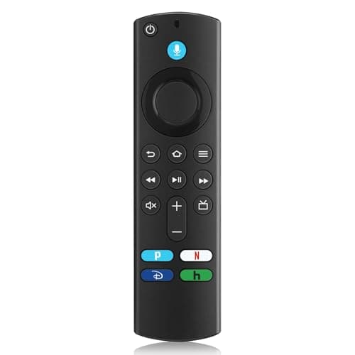 Xiepg L5B83G (3rd GEN) Replacement Voice Remote Control Fit for Amazon Smart TV Stick (2nd Gen, 3rd Gen, Lite, 4K), Fit for Amazon Smart TV Cube (1st Gen & 2nd Gen), and Amazon Smart TV Stick, Black - Image 1