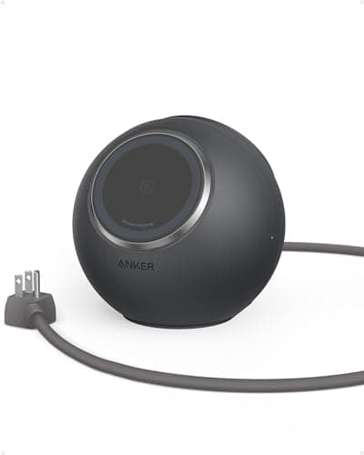 Anker MagGo Magnetic Charging Station, Qi2 Certified 15W Ultra-Fast MagSafe Wireless Charger for iPhone 15/14/13, 8-in-1 Power Strip with 3 AC and 4 USB Desktop Charger for MacBook and More - Image 1