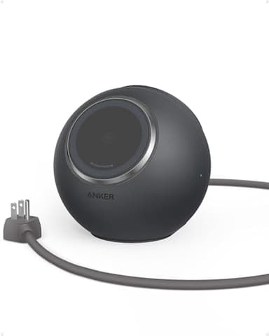 Anker MagGo Magnetic Charging Station, Qi2 Certified 15W Ultra-Fast MagSafe Wireless Charger for iPhone 15/14/13, 8-in-1 Power Strip with 3 AC and 4 USB Desktop Charger for MacBook and More - Image 1