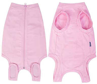 Caslfuca Dog Surgery Recovery Suit - After Spay, Abdominal Wounds Post Surgical Recovery, Anti Licking Breathable Dog Onesies for Small, Medium & Large Pet, Alternative Bandages Cone E-Collar - Image 6