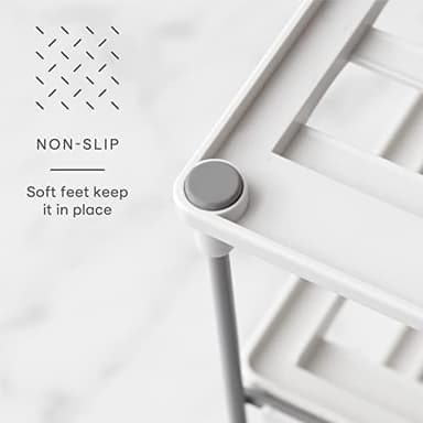 YouCopia UpSpace Water Bottle and Travel Mug Cabinet Organizer, Adjustable Storage Rack for Kitchen Organization, 2-Shelf Wide - Image 3