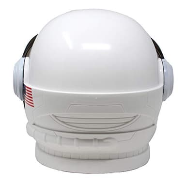 Spooktacular Creations Astronaut Helmet with Movable Visor Pretend Play Toy Set for School Classroom Dress Up, Role Play Accessory - Image 4