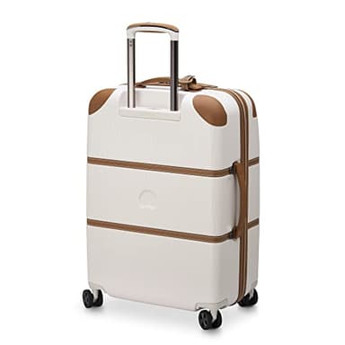 DELSEY PARIS Chatelet Air 2.0 Hardside Luggage with Spinner Wheels, Angora, Checked-Medium 24 Inch - Image 7