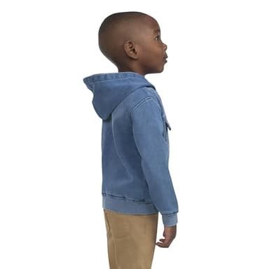 Levi's baby boys Hoodie, Sea Salt, 12 Months US - Image 3
