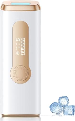 LYSMOSKI Laser Hair Removal with Cooling System, IPL Hair Removal for Women and Men, 3-in-1 At-Home Hair Removal Device for Facial Legs Arms Whole Body Use, 9 Energy Levels - Image 1