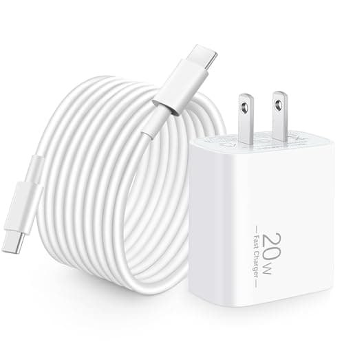 AirPods Pro 3 Charger, 20W Fast USB C Charger Block Power Adapter with 10FT Long USB-C Cable for AirPods Pro 3 (2025) 2 Gen, 4/Max 2 Wireless Earbuds, iPhone 17 Air 16 15 Pro Max, iPad Charging Cord - Image 1
