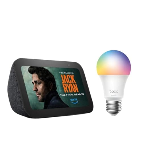 Echo Show 5 with TP-Link Tapo Smart Color Bulb - Image 1