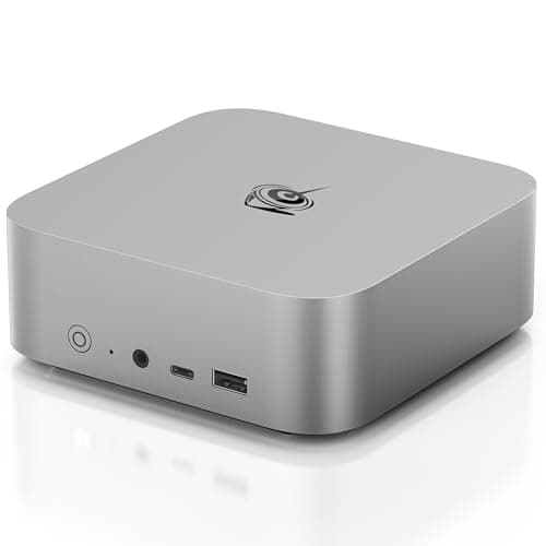 Beelink SER8 Mini PC AMD Ryzen 7 8745HS(UP to 4.9GHz), 32GB DDR5 1TB PCIE4.0 SSD, AMD Radeon 780M Graphics 12core 2600MHz Mini Gaming PC, USB4.0/Triple Display/2.5Gbps LAN Win 11 PRO Mini Computer - Image 1