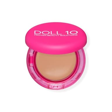 Doll 10 Peptide Bounce Balm Foundation™ – Hydrating, Age-Defying Foundation for Older Women, All Skin Types – Vegan, Clean, Natural, Medium Buildable Coverage, Blurs Fine Lines - [Light/Medium] - Image 2