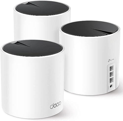 TP-Link Deco X55 AX3000 WiFi 6 Mesh System - Covers up to 6500 Sq.Ft, Replaces Wireless Router and Extender, 3 Gigabit Ports per Unit, Supports Ethernet Backhaul, Deco X55(3-Pack) - Image 1