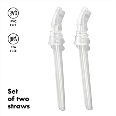 OXO Tot Adventure Water Bottle 12 Oz Replacement Straw - 2 Pack - Image 4