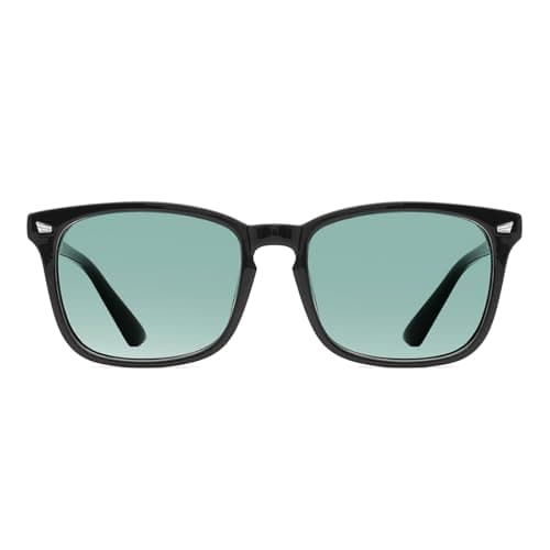 TIJN Blue Light Blocking Glasses for Women Men Clear Frame Square Nerd Eyeglasses Anti Blue Ray Computer Screen Glasses - Image 1