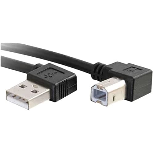 Cables To Go 1M USB 2.0 Right Angled A to B M/M - Image 1